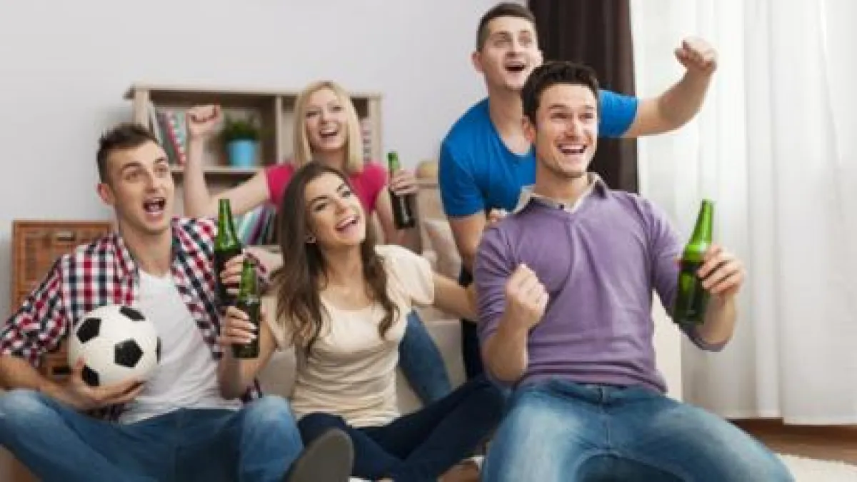 Public Viewing kann schnell zur Kalorien-Falle werden