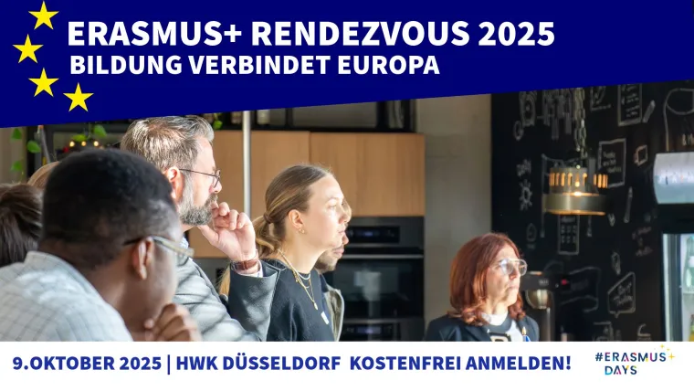 Bild: Erasmus+ Rendezvous in Düsseldorf: Austausch, Praxiswissen und neue Partnerschaften