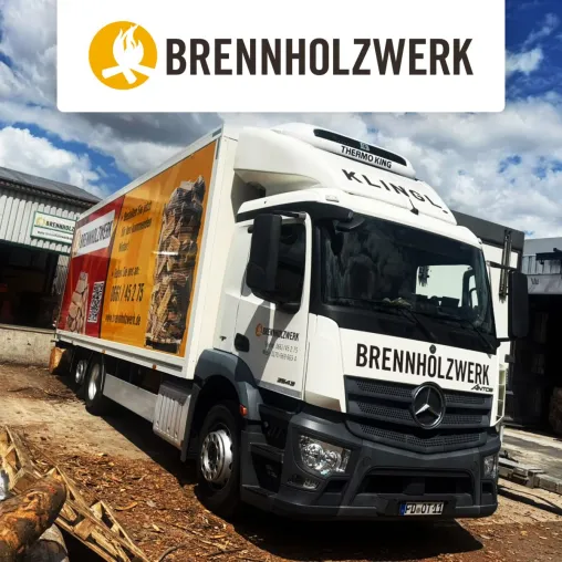 Bild: Neuer Online-Shop: Brennholzwerk liefert mit neuem Online-Shop in neun Regionen - von Frankfurt bis Kassel