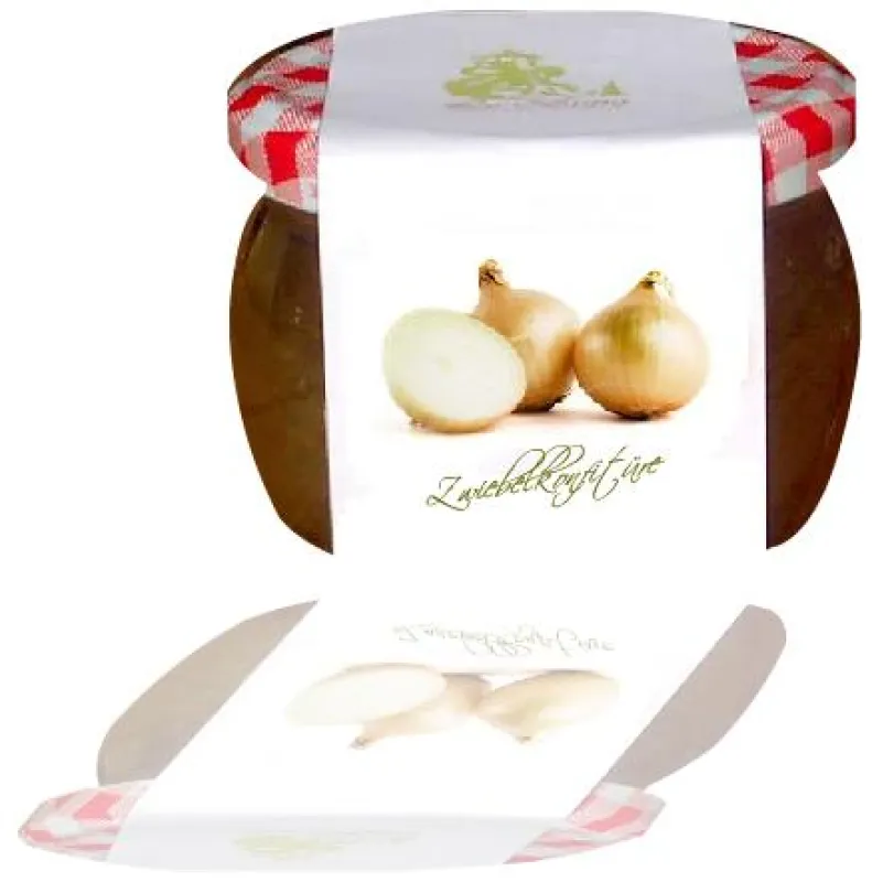 Die Französische Spezialität Zwiebelkonfitüre