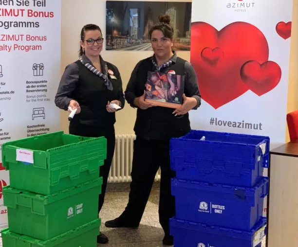 Bild: AZIMUT Hotels nimmt als erste Hotelkette in Deutschland an der Clean the World-Initiative teil