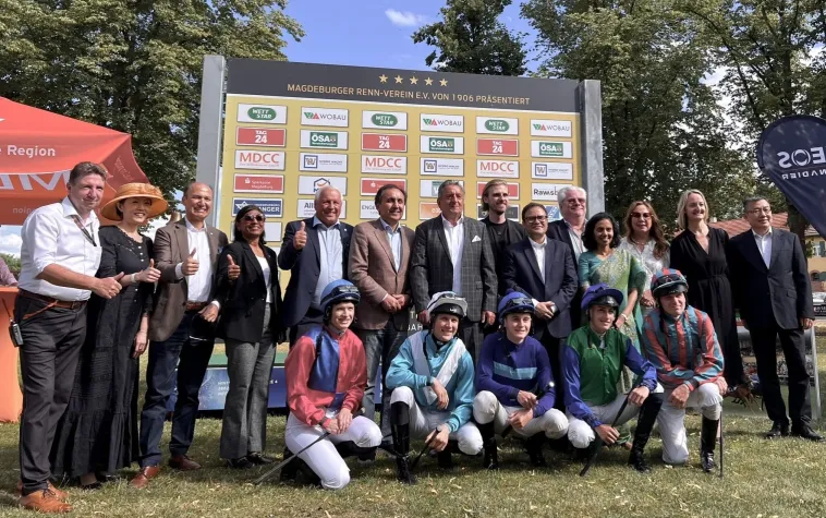 Bild: Top aktuell: "Großer Preis der Republik Tadschikistan" beim Renntag in Magdeburg