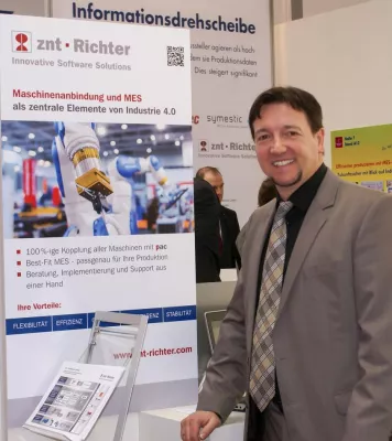 Bild: Industrie 4. 0 mit intelligenter Softwareplattform - znt präsentiert PAC auf Hannover Messe