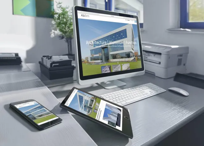 Bild: Aluform: Neue Website ist online – informativ und responsiv