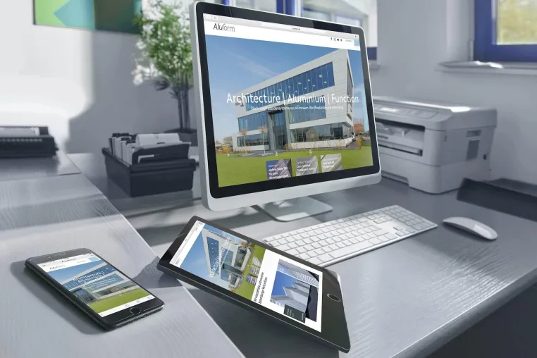 Bild: Aluform: Neue Website ist online – informativ und responsiv