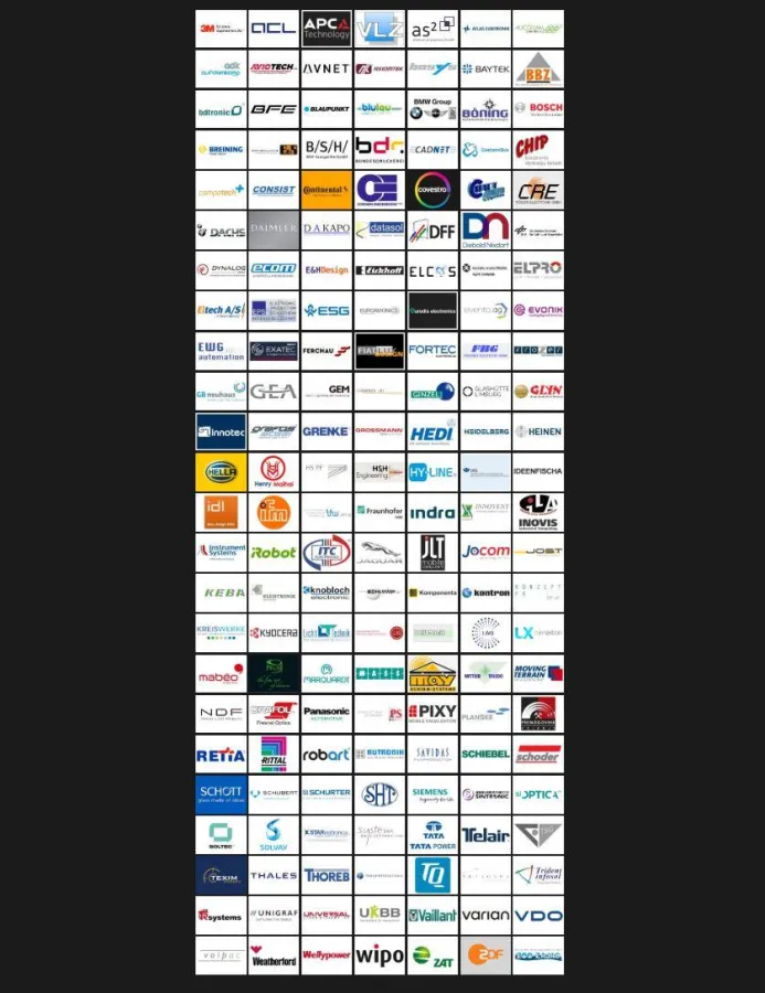 Auszug der Referenzen des EDCG