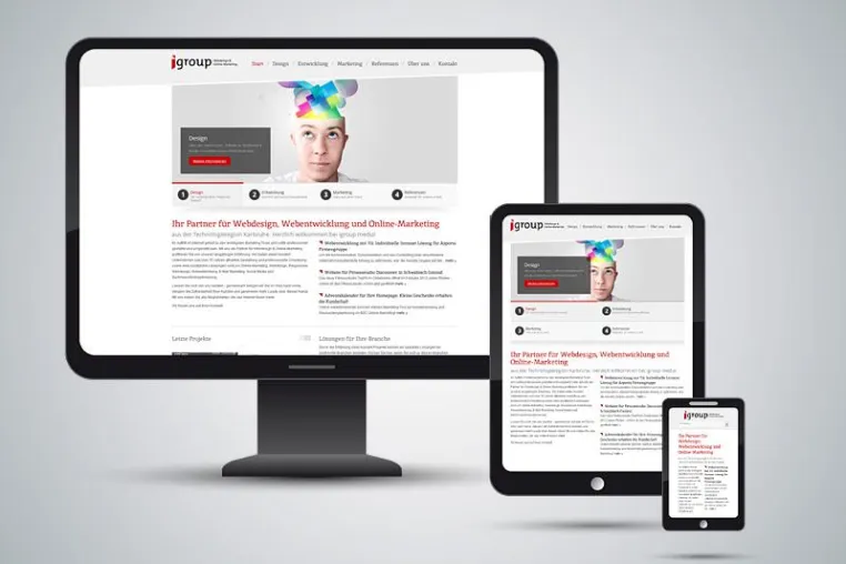 Bild: Responsive Webdesign mit TYPO3 – Anpassung nach Maß