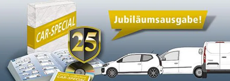 CAR-SPECIAL® - Jubiläumsausgabe mit vielen Neuheiten Bild: CAR-SPECIAL® - Jubiläumsausgabe mit vielen Neuheiten