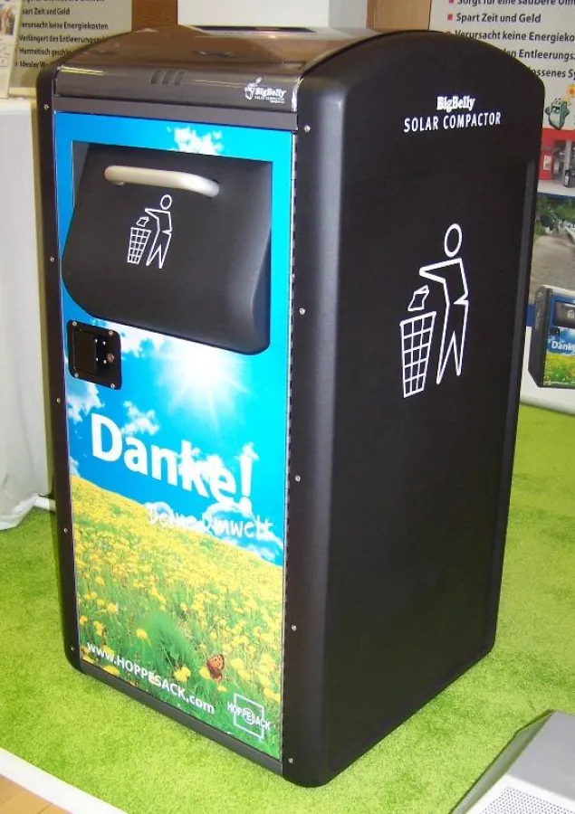 Müllcontainer Big Belly von Hoppesack