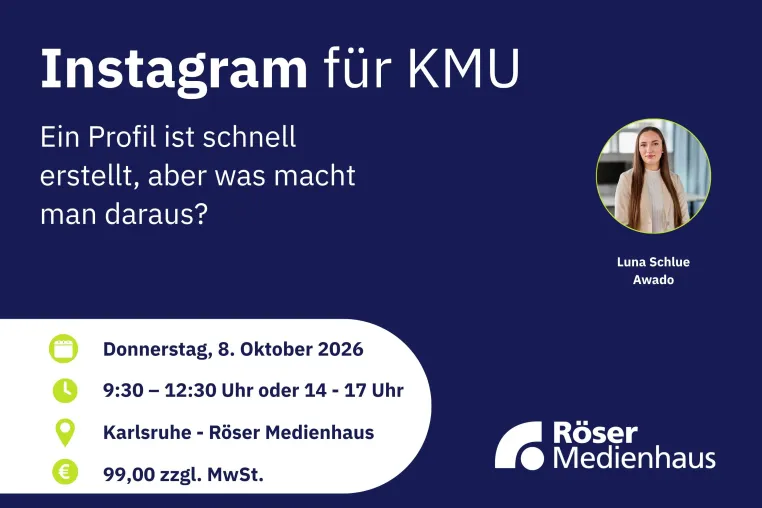 Instagram Workshop: mehr Klarheit gewinnen, passende Ideen finden und mehr Sicherheit im Umgang bekommen Bild: Instagram Workshop: mehr Klarheit gewinnen, passende Ideen finden und mehr Sicherheit im Umgang bekommen