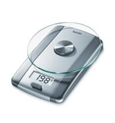 Bild: Mit der eleganten Küchenwaage KS 38 von beurer macht wiegen Spaß