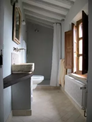 Bild: Ein neues Bad für das Haus in der Toskana in Italien