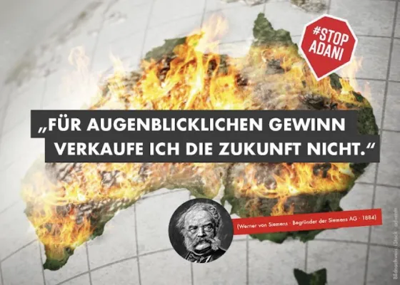 Bild: Parents for Future fordern Kaeser zu verantwortungsvollem Handeln auf!