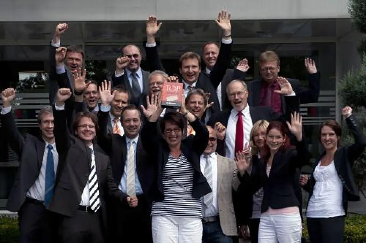 Die 'Top Consultants' der Citkomm freuen sich über die Auszeichnung