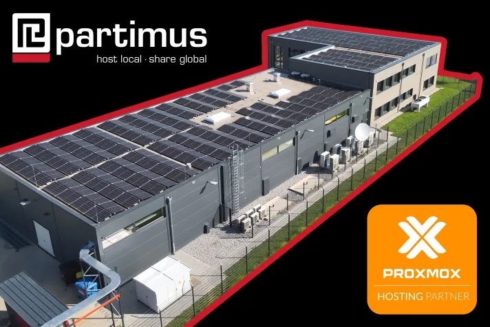 partimus GmbH wird offizieller Proxmox Hosting Partner in Deutschland Bild: partimus GmbH wird offizieller Proxmox Hosting Partner in Deutschland