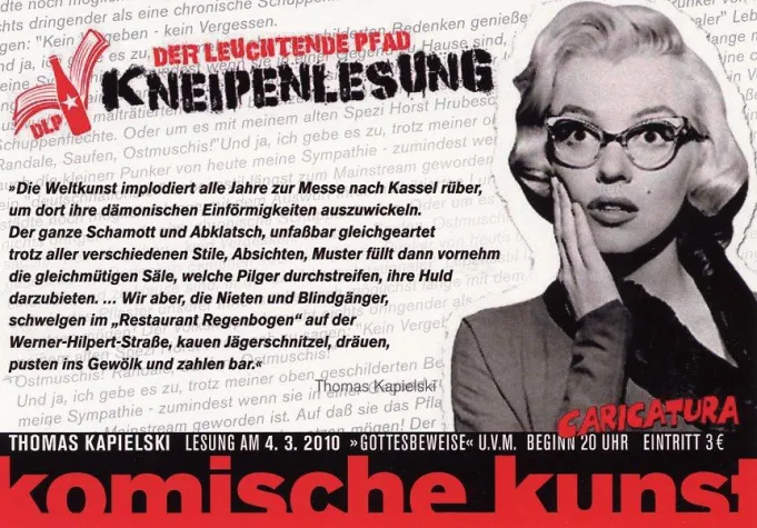 Bild: Micromata ermöglicht 2. Staffel des Tresenlesens in der Caricatura Bar