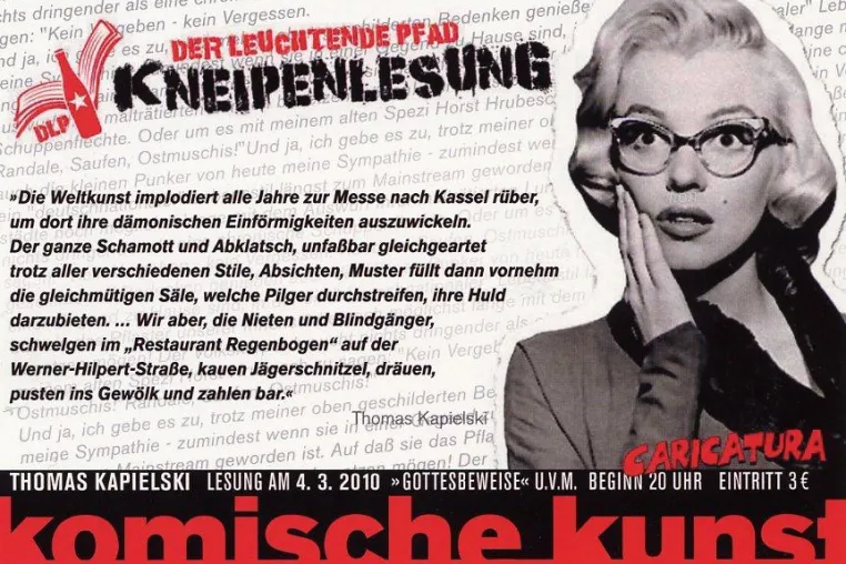 Bild: Micromata ermöglicht 2. Staffel des Tresenlesens in der Caricatura Bar