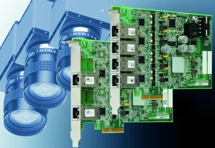 Bild: Machine-Vision-LAN-Schnittstellen mit PoE
