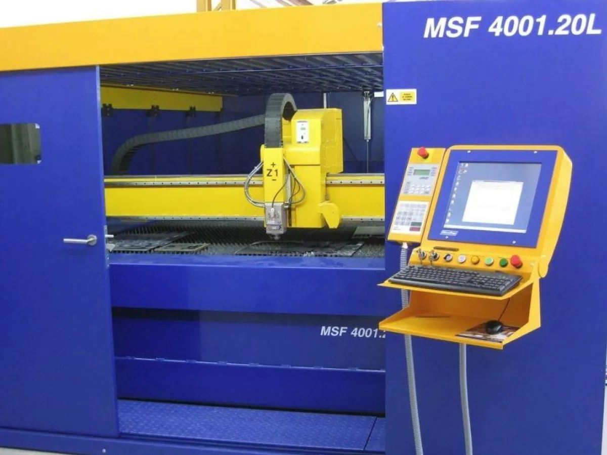 Laserschneidanlage von MicroStep