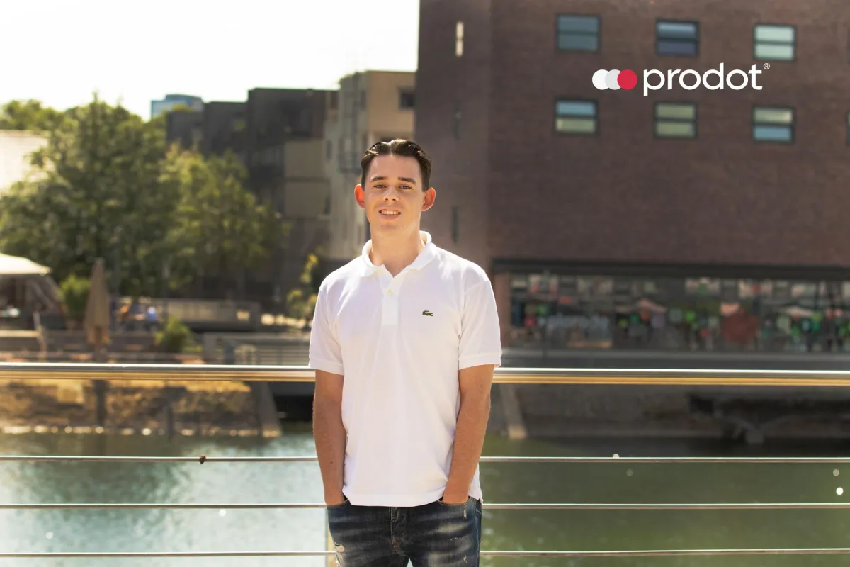 Trotz Corona-Krise: Noah Gaspers startet bei der prodot GmbH seine Ausbildung als Fachinformatiker.