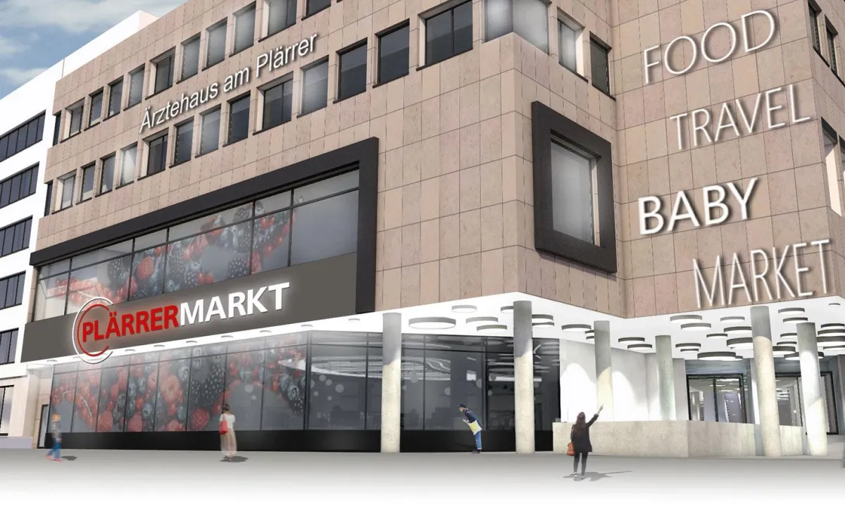 Neues Shoppingcenter PLÄRRERMARKT direkt am Nürnberger Plärrer. (Bild: smic! Events & Marketing)