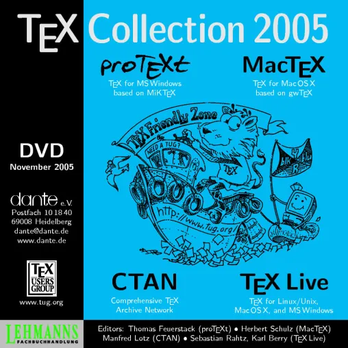 Bild: TeXCollection 2005: Professionelles Open-Source-Textsystem erscheint in neuer Version