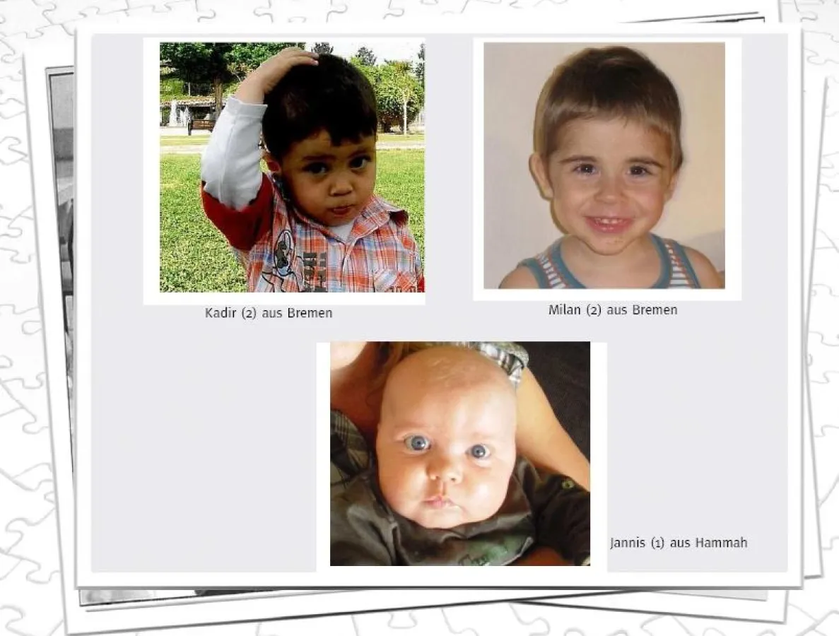 Jannis (1), Milan (2) und Kadir (2)