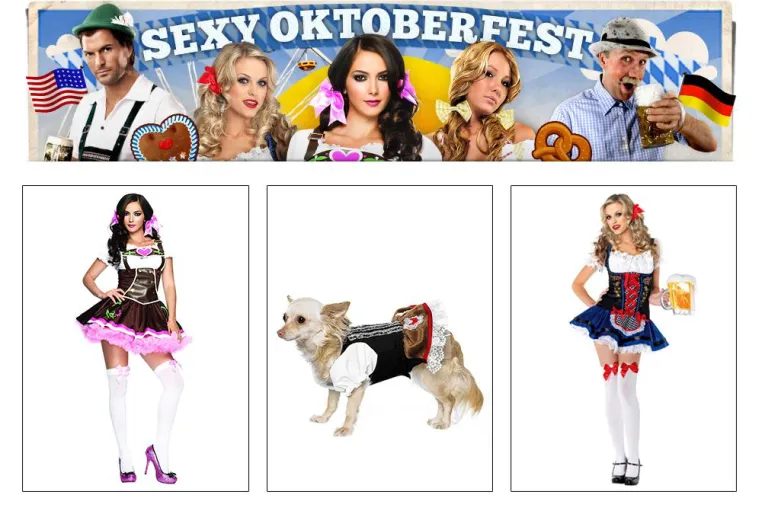 Hello, sexy Dirndl. Amerikas Einfluss auf dem Trachten-Markt Bild: Hello, sexy Dirndl. Amerikas Einfluss auf dem Trachten-Markt
