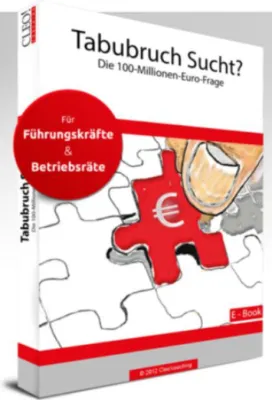 Bild: CLEOcoaching veröffentlicht Gratis-Ratgeber „Tabubruch Sucht? Die 100-Millionen-Euro-Frage“