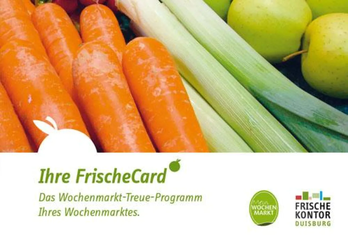FrischeCard - Wochenmarkt Rheinhausen (Duisburg)