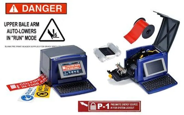 Bild: Schilderdrucker BBP31 zum selber drucken von Schildern und Etiketten