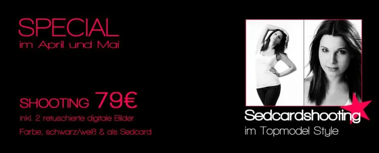 Bild: Sedcard-Shootings bei blende11 Fotografen