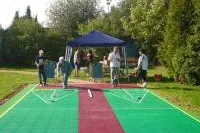 Bild: Abschiedsparty mit Shuffleboard