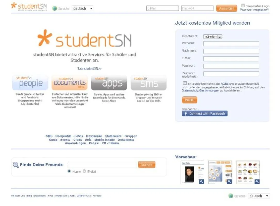 Das Student Service Network überzeugt durch wertvolle Dienste