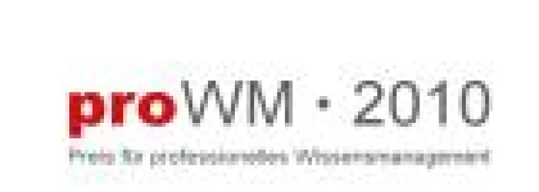 Bild: Große Beteiligung am proWM 2010 – Preis für professionelles Wissensmanagement