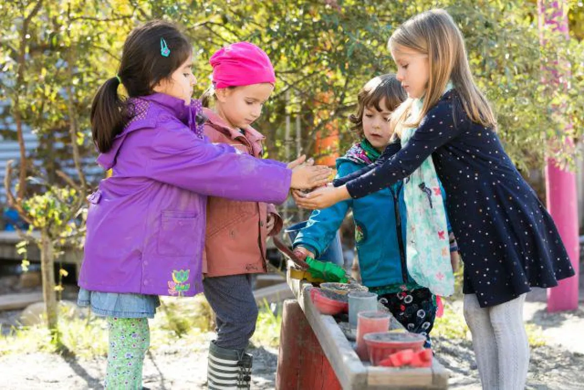 70 Kinder werden bei ALPLA Kids von 15 Pädagoginnen betreut.