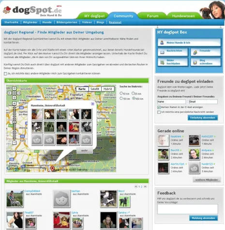Bild: Hunde-Community dogSpot.de startet Regionalangebot