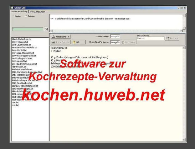 Bild: Kochrezepte kopieren, anpassen und archivieren