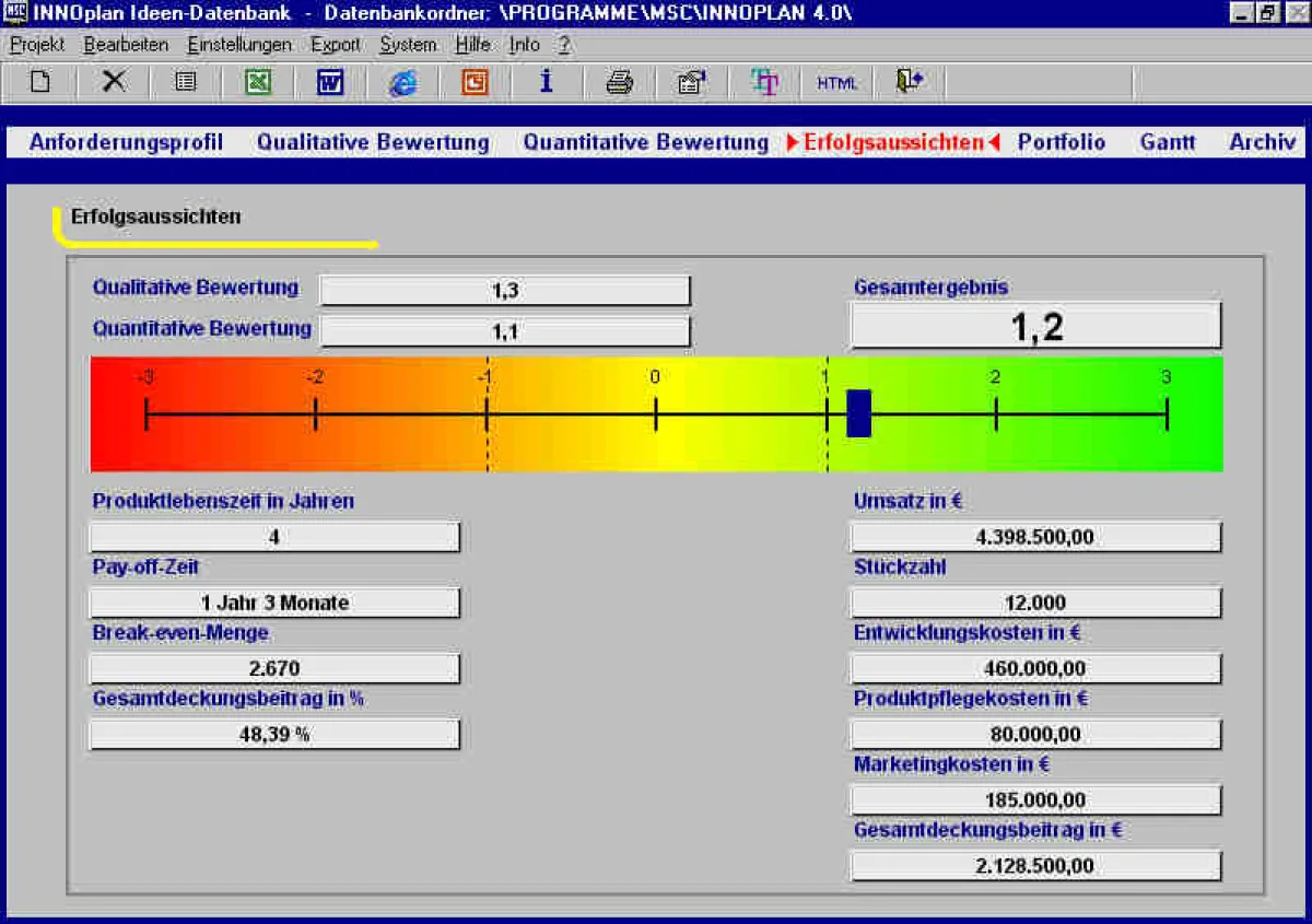 INNOplan für Windows