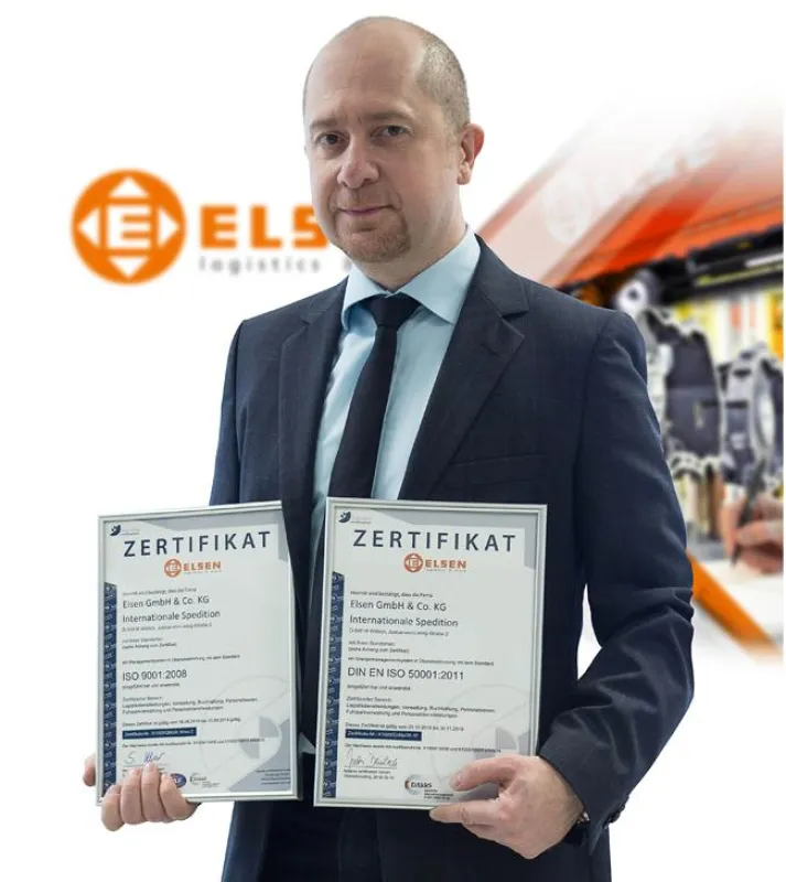 Harun Ucar, Leiter des Qualitätsmanagements bei der Unternehmensgruppe ELSEN (Foto Elsen)