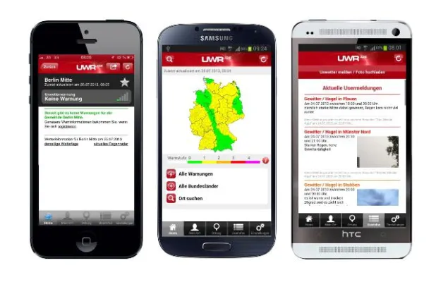 Bild: Deutsches Unwetterradar launcht App für Unwetterwarnungen