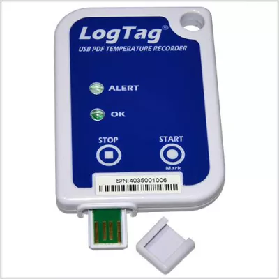 Bild: LogTag® Einweg-Logger mit integriertem USB