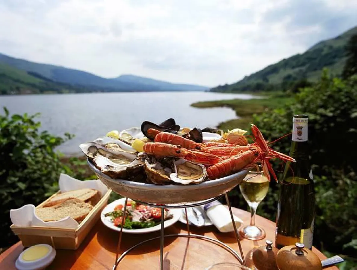 Im Oktober sind die Fischgründe an der Westküste reich an erlesenen Muscheln. Quelle: VisitScotland