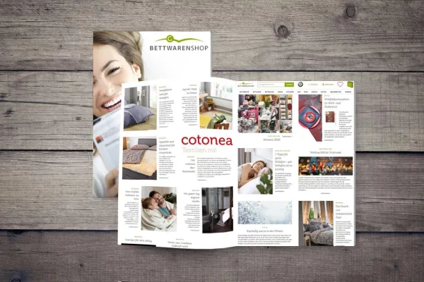 Heimtextilien- Online Fachberatung bei bettwaren-shop.de Bild: Heimtextilien- Online Fachberatung bei bettwaren-shop.de