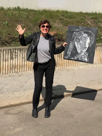 Wie geht man heute mit seiner Kunst in die Öffentlichkeit? Bild: Wie geht man heute mit seiner Kunst in die Öffentlichkeit?