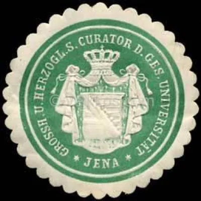 Bild: Siegelmarken der 450 Jahre alten Universität Jena