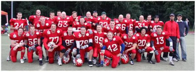 Potsdam Royals sichern Meisterschaft und Aufstieg in die Oberliga Bild: Potsdam Royals sichern Meisterschaft und Aufstieg in die Oberliga