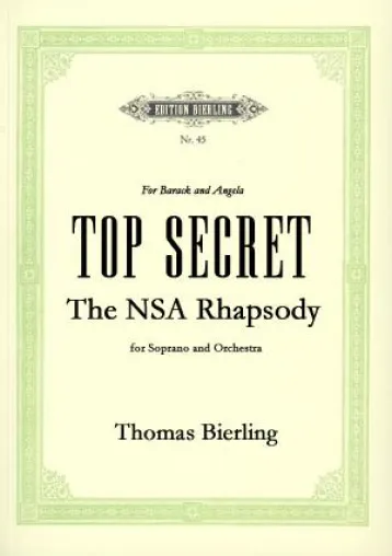Komponist stellt NSA-Rhapsodie vor Bild: Komponist stellt NSA-Rhapsodie vor