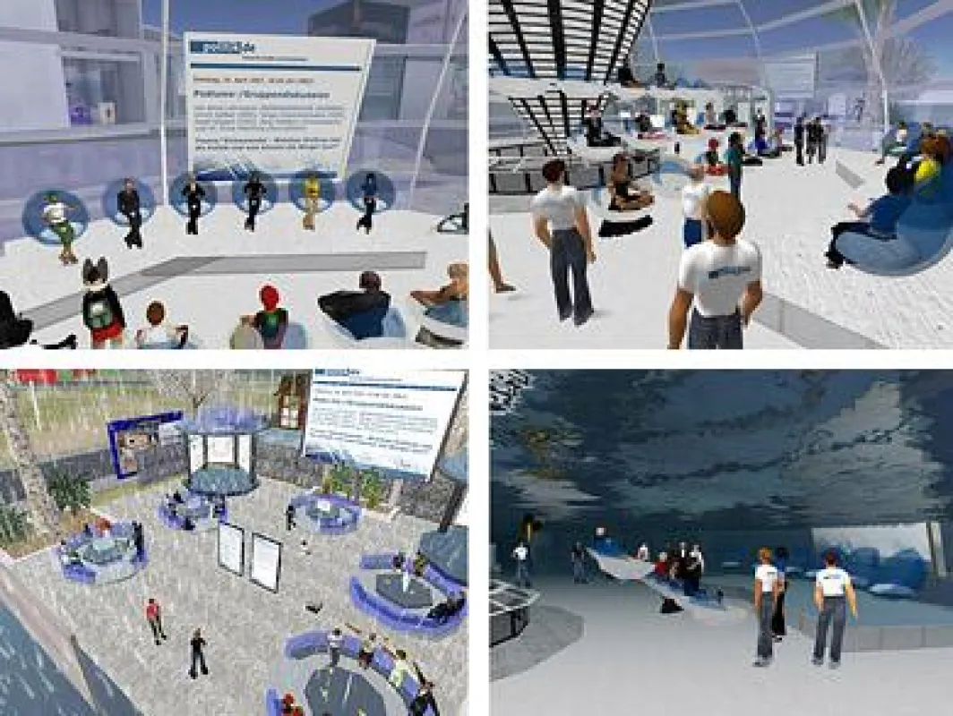 Klimawandel-Diskussion am 24.04.2007 im Politik-Land von politik.de in Second Life