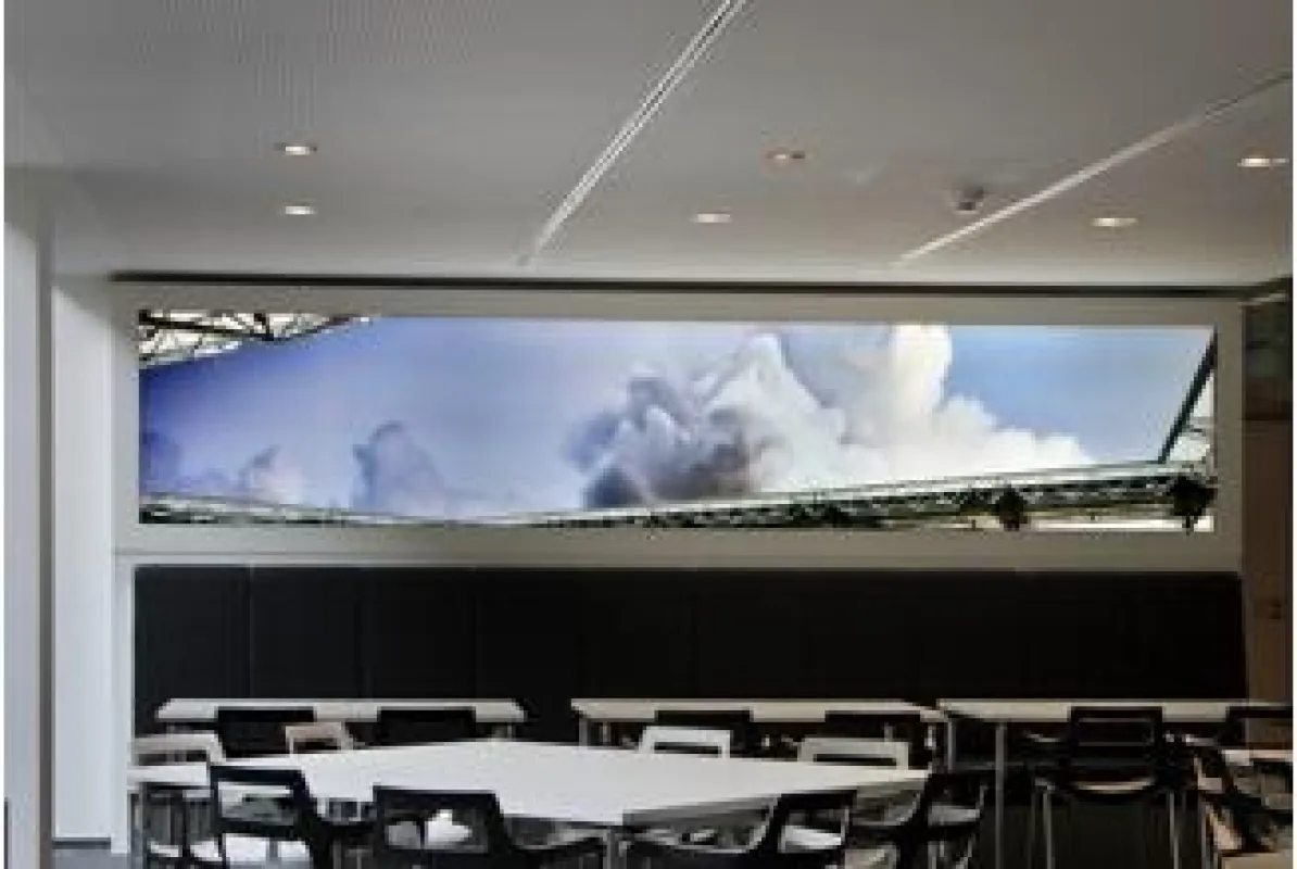 TRIPTYCHON FUER DUISBURG (2012), Stadion © Elisabeth Brockmann